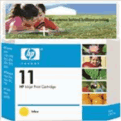 Hewlett Packard C4838A (HP11) Original Yellow Inkjet Cartridge