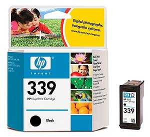 Hewlett Packard C8767EE OEM Black Inkjet Cartridge