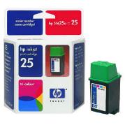 Hewlett Packard HP 51625A (No. 25) Original Colour (21ml)