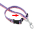 Hi-Craft ARGYLE DESIGNER PINK/PURPLE DOG LEAD