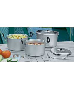 Hi Gear Aluminium Family Size Cookset