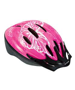 Girls Butterfly Cycle Helmet