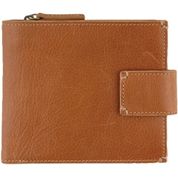 Stitch Corners Small Wallet with Window Pocket