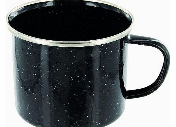 Deluxe Enamel Mug - Black