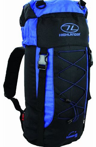 Highlander Rambler Rucksack - Cobalt Blue, 20 Litre