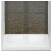 Raffia Roller Blind, Chocoate 60cm