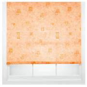 Square Printed Roller Blind, Terracotta 180cm