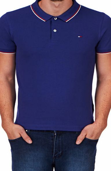 Hilfiger Denim Mens Hilfiger Denim Paddy Polo Shirt - Twilight