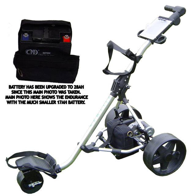 Hillman Golf Electric Golf Trolley Endurance Package