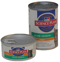 Hills Science Plan Feline Kitten Large Cans 400gms