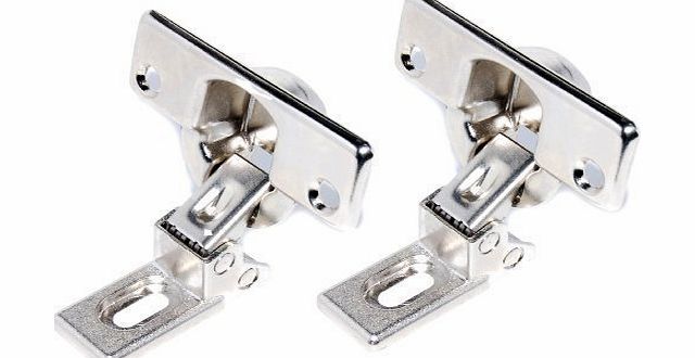 HINGE Pair Zanussi AEG Electrolux Tricity Bendix Integrated Washing Machine Decor Door Hinges