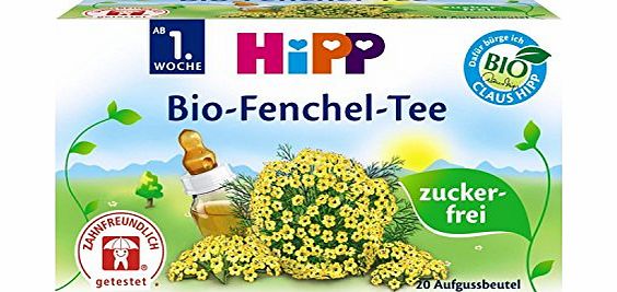 Hipp  Organic Fennel Tea for Babies 40 x Teabags