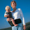 Hip seat baby carrier