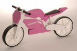 Hippychick Kiddimoto My First Training Superbike in Pink/White