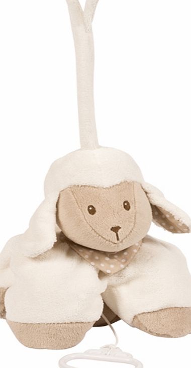 Hippychick Nattou Cappuccino Musical Toy Lamb