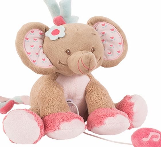 Hippychick Nattou Mini Musical Toy Rose the Elephant