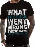 (WTF Black) T-shirt red_hsfwtfts