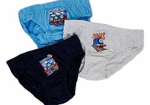 Hit Entertainment KIDS BOYS 3 PACK THOMAS THE TANK ENGINE UNDERWEAR PANTS BRIEFS AHEAD 18-24 MONTHS