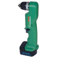 Hitachi Dn12Dy 12v Cordless Angle Drill   2 Batteries