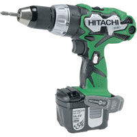 Hitachi Ds14Dl 14.4v Cordless Drill Driver   2 Lithium Ion Batteries