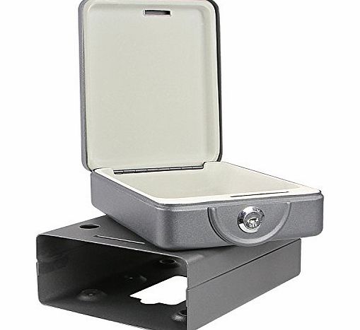 HMF 3072 Bolt Cash Box Camping 20,0 x 15,5 x 7,0 cm , Black