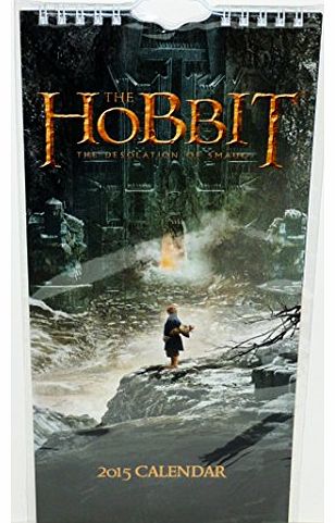 Hobbit The Hobbit - Desolation of Smaug - Official Slimline Calendar 2015