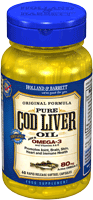 and Barrett Cod Liver Oil Capsules 410mg