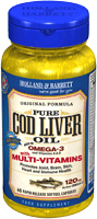 Holland and Barrett Cod Liver Oil with Multi