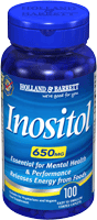 and Barrett Inositol 650mg 100 Caplets