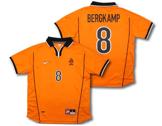 Nike Holland home (Bergkamp 10) 1998