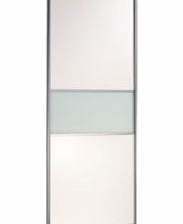 Home Decor Contemporary White Sliding Wardrobe Door (H)2220