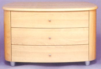 Alpha 3 Drawer Chest