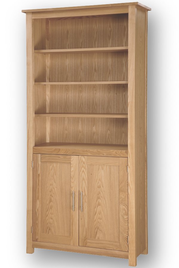 Office Ash Cupboard Bookcase