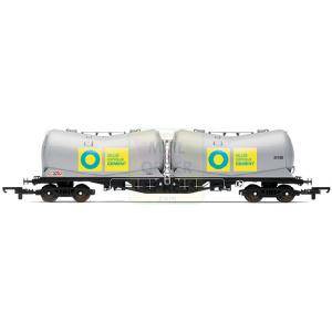 Hornby Blue Circle PDA Bogie Depressed Centre Wagons