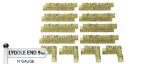 Hornby Hobbies Ltd Hornby N8020 Granite Stone Wall Pack No 1 N-Gauge Lyddle End Farm Life