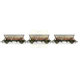 Hornby MGR 32 5T HAA Coal Hopper Pack 3 Weathered