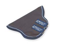 Horseware Amigo Turnout Hood  Navy/White - Medium 5`9-6`0