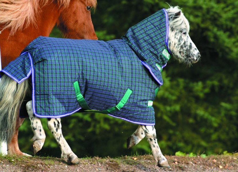 Horseware Rhino Pony Turnout Lite Navy Green