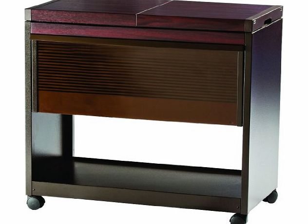 Hostess HL6200DB Hostess Trolley - Dark Brown (Mahogany)