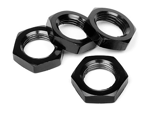 Hot Bodies 17mm Wheel Nut (Black/4Pcs) D8