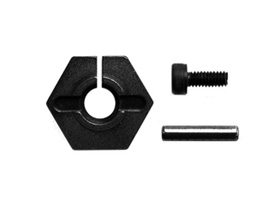 Hot Bodies Alu Hex Hub Set (Clamp Type) Cyclone