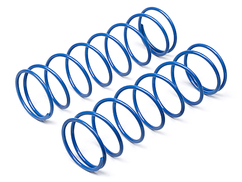 Hot Bodies Big Bore Shock Spring (Blue 76mm 63Gf 2 Pcs)