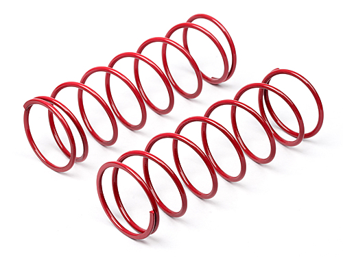 Hot Bodies Big Bore Shock Spring (Red 68mm 81Gf 2 Pcs)