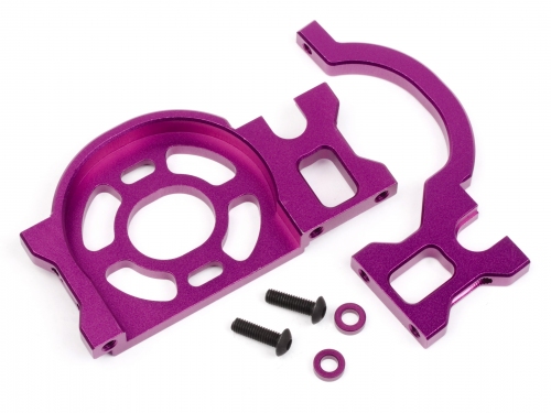 Hot Bodies Brushless Motor Mount Set Cyclone - Purple