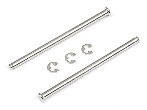 Hot Bodies Rear Susp. Shaft 3x56.3mm (2pcs) Stadium 10