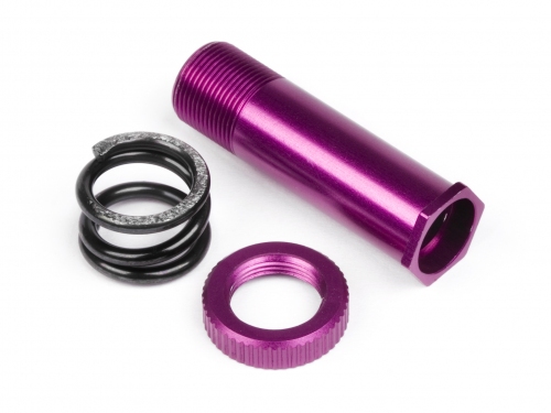 Hot Bodies Servo Saver Post Nut Spring Set Purple