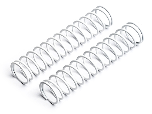 Hot Bodies Shock Spring 16x90x1.6 14.75Coils (White/2Pcs)