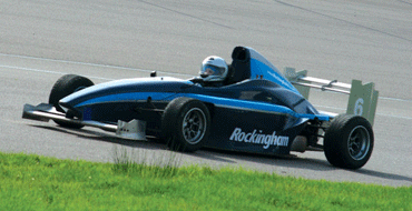 Lap Ride at Rockingham` Oval Circuit