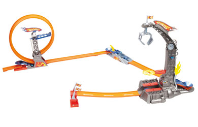 Hot Wheels - Trick Tracks Triple Stunt