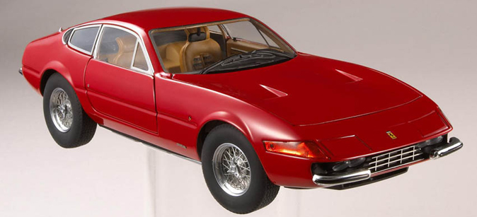 Hot Wheels Elite Ferrari 365 GTB/4 in Red